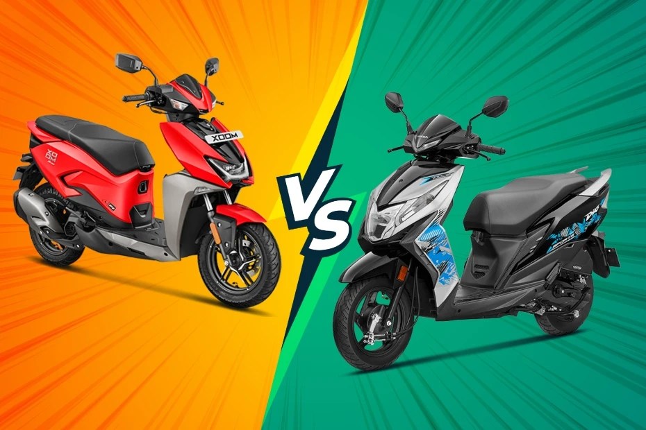 In 9 images Hero Xoom vs Honda Dio BikeDekho