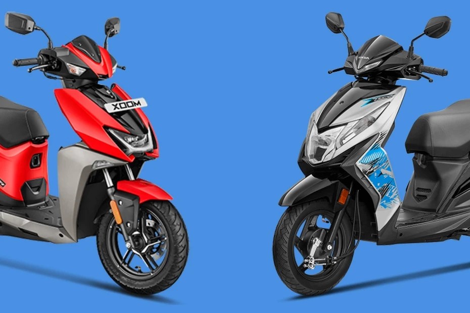 In 9 images Hero Xoom vs Honda Dio BikeDekho
