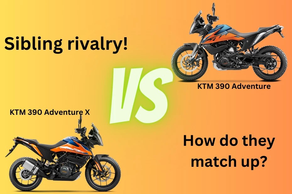 KTM 390 Adventure vs KTM 390 Adventure X Differences Explained In 10
