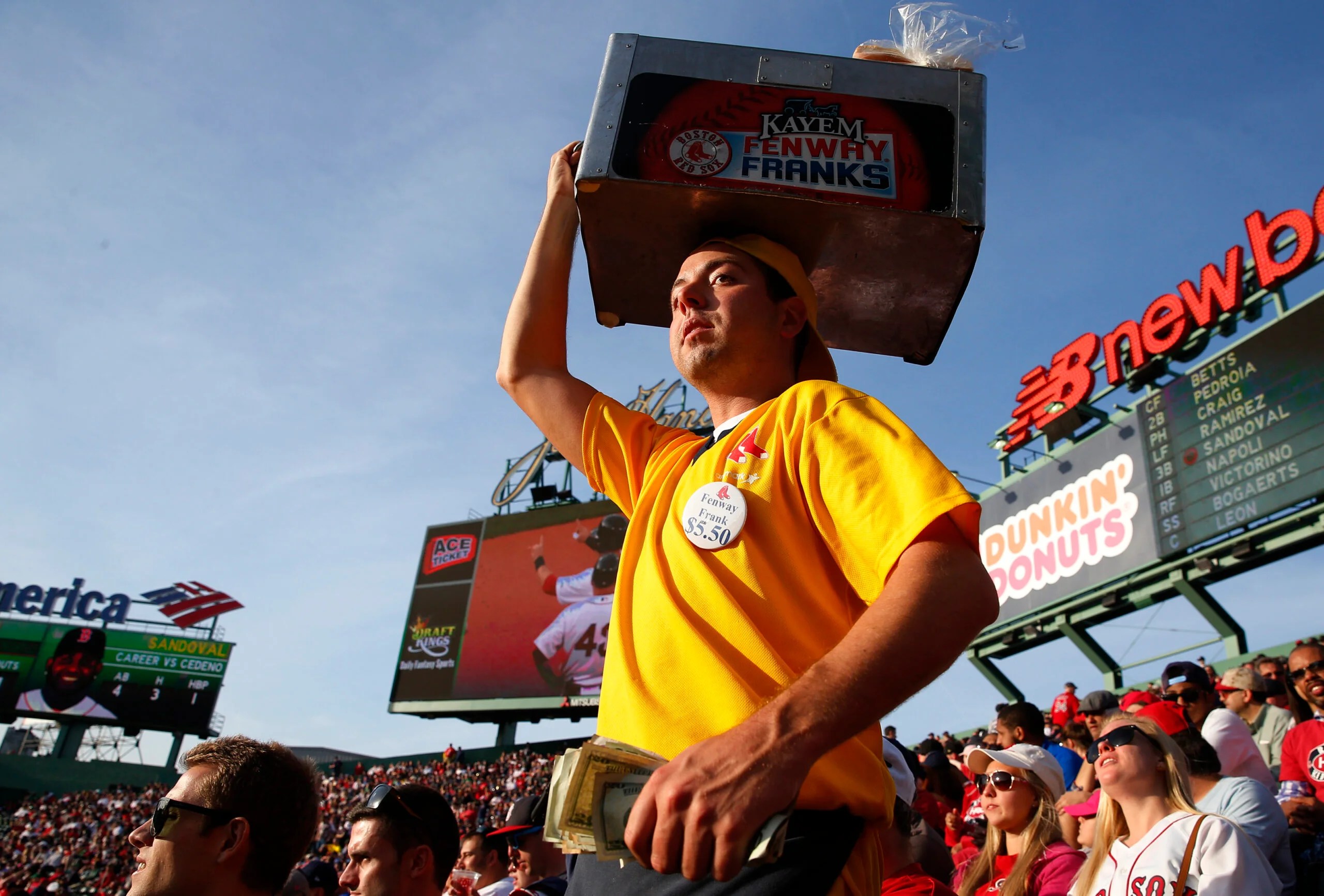 Hot dog economics How and why Fenway Park vendors pick where to sell food