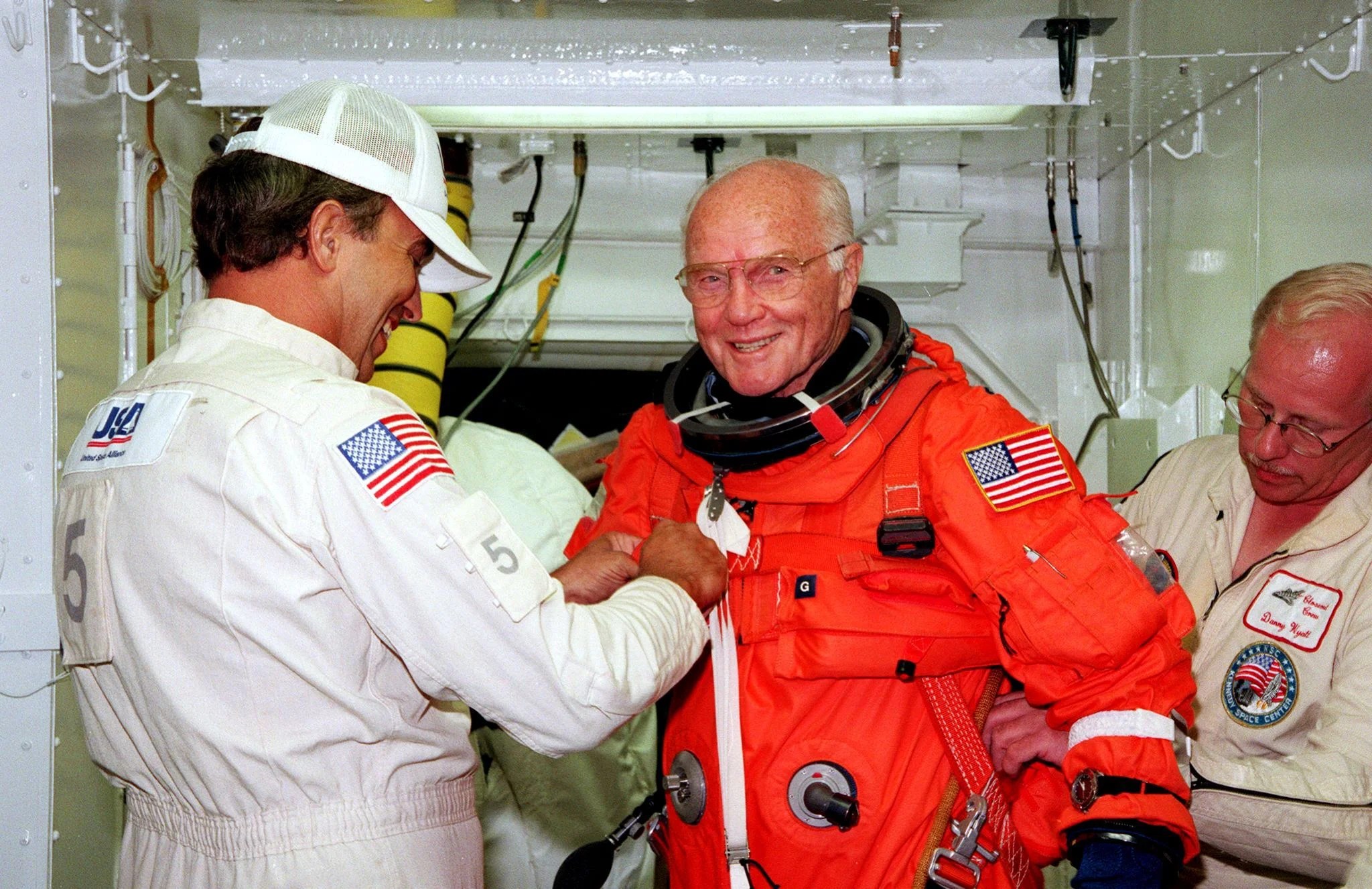 John Glenn, the 1st American to orbit Earth, has died at 95