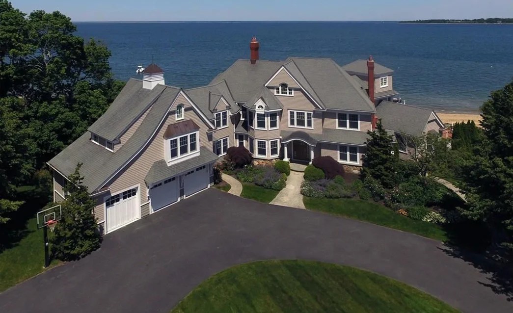 Renovated waterfront Duxbury estate with heated pool listed for just