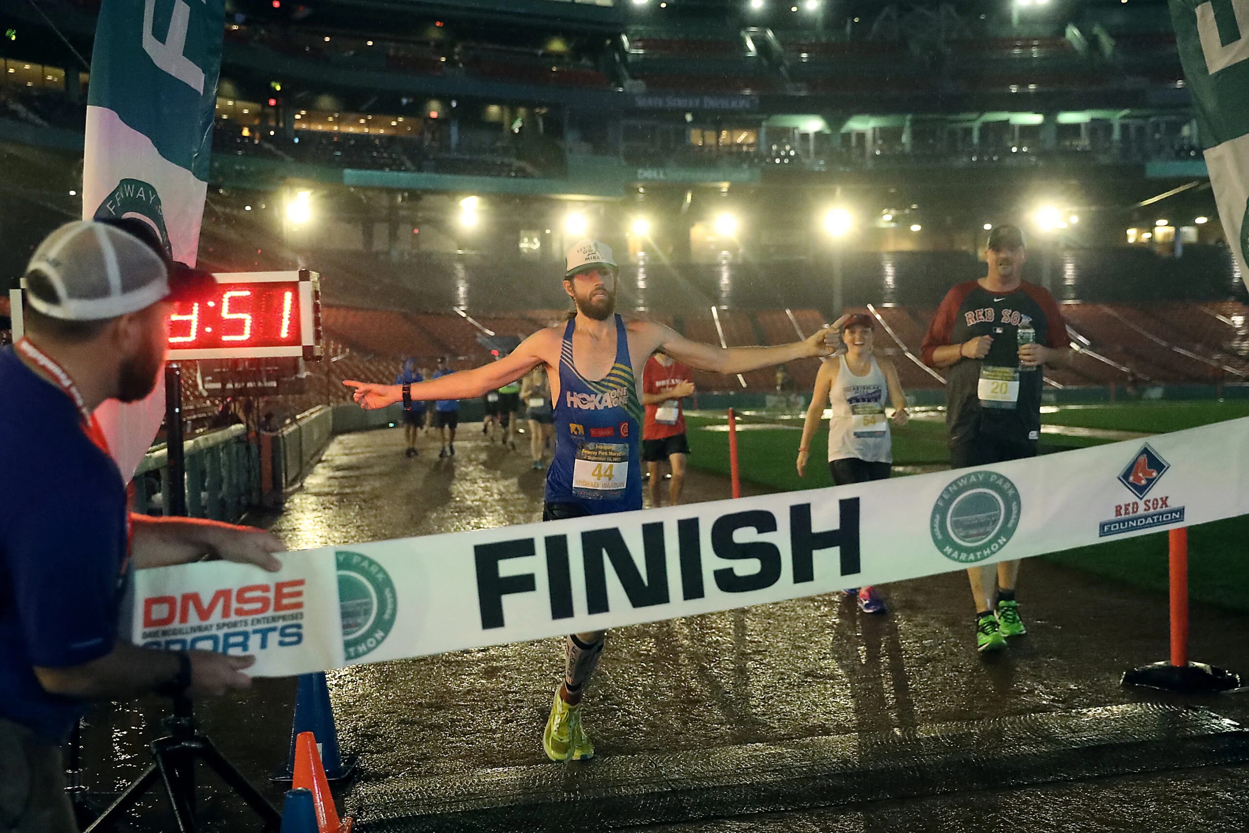 Globetrotter with a penchant for unusual races wins first Fenway Park