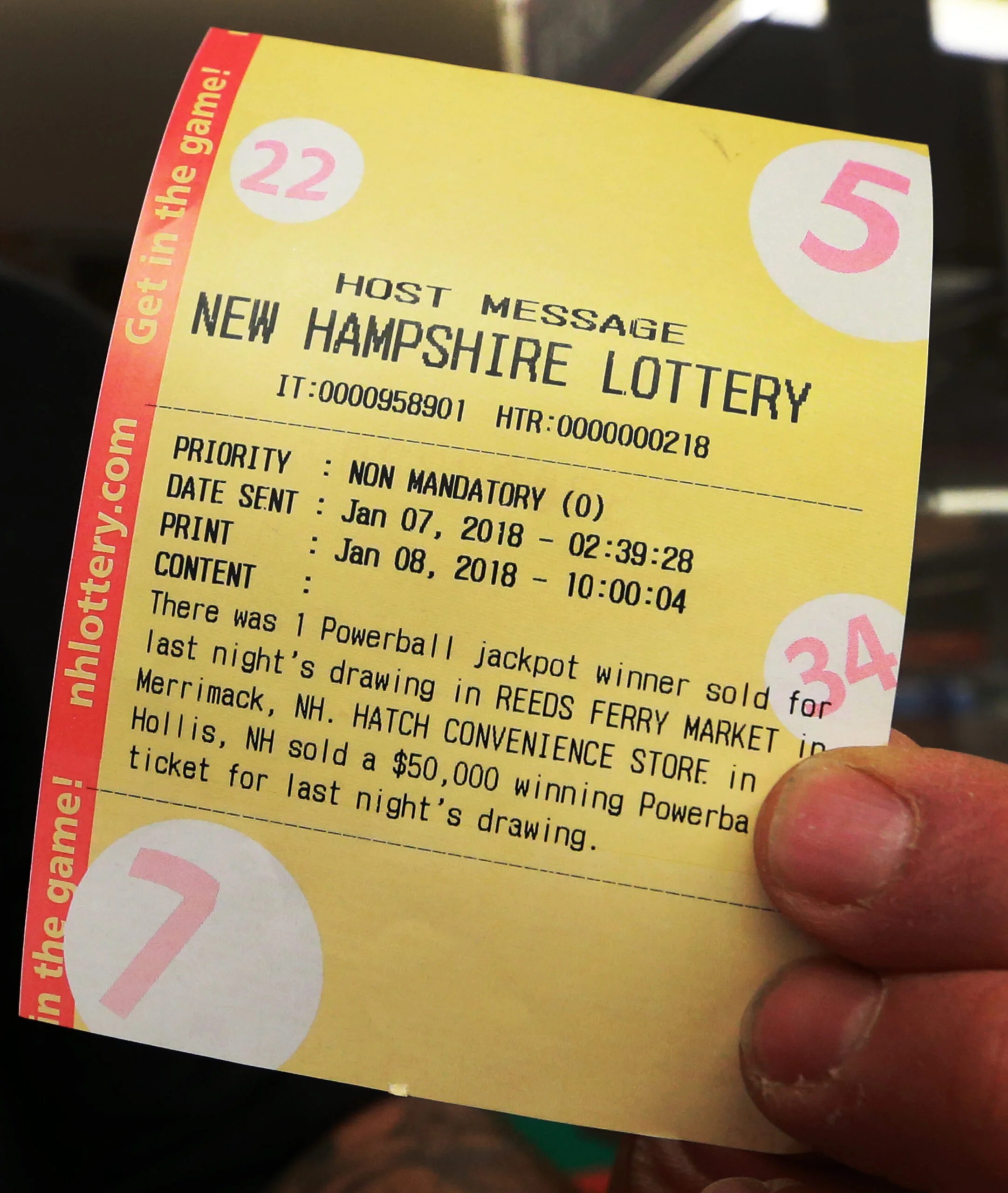 Mega Millions New Hampshire Lottery verloop.io