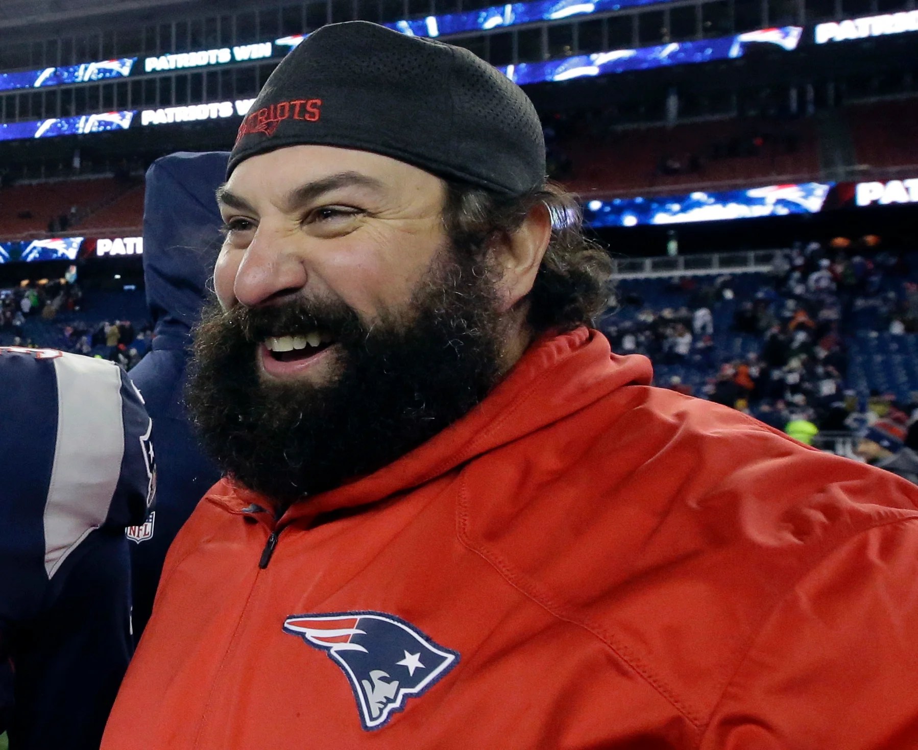 Matt Patricia was almost unrecognizable at his Lions press conference
