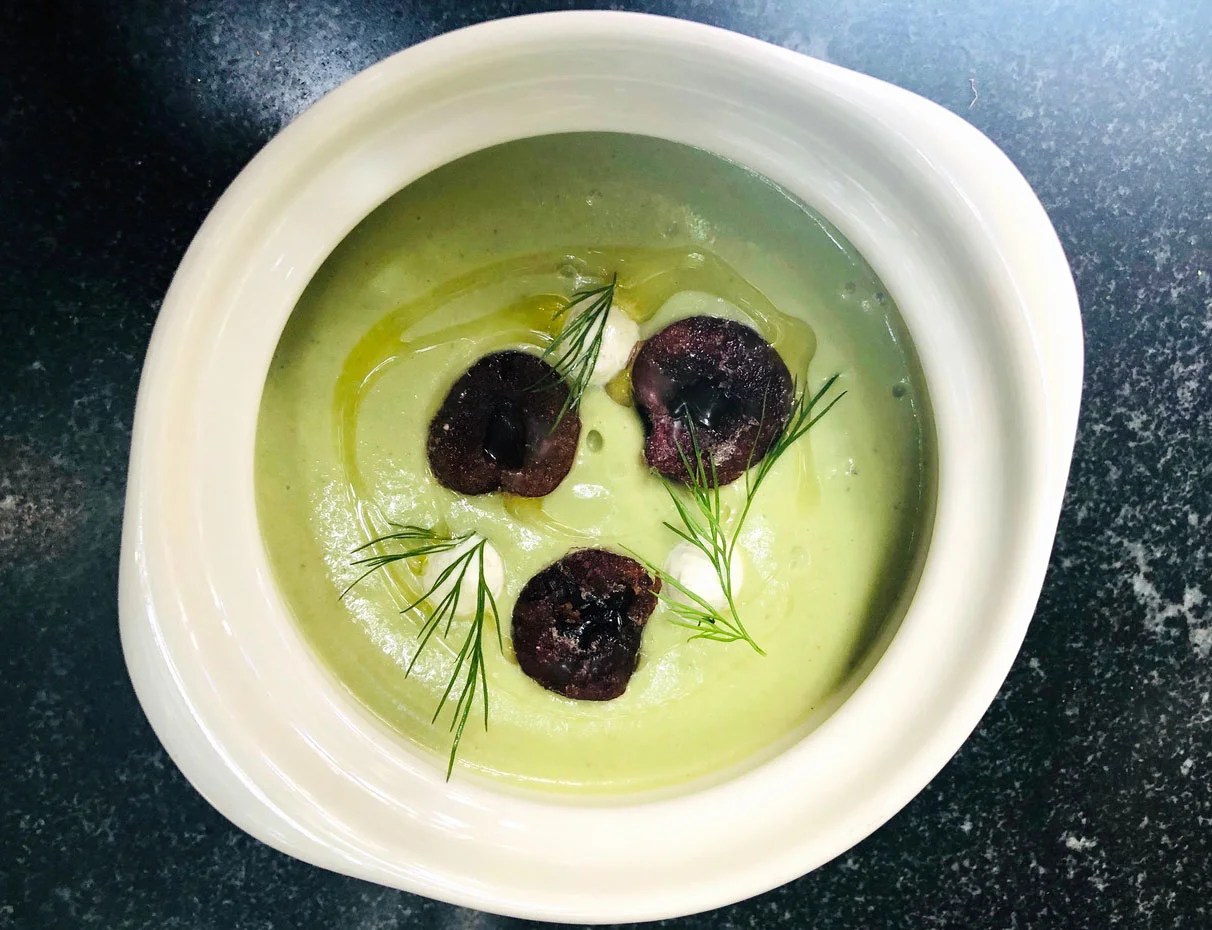 Harvest’s fennel gazpacho is ideal for the hottest days of summer