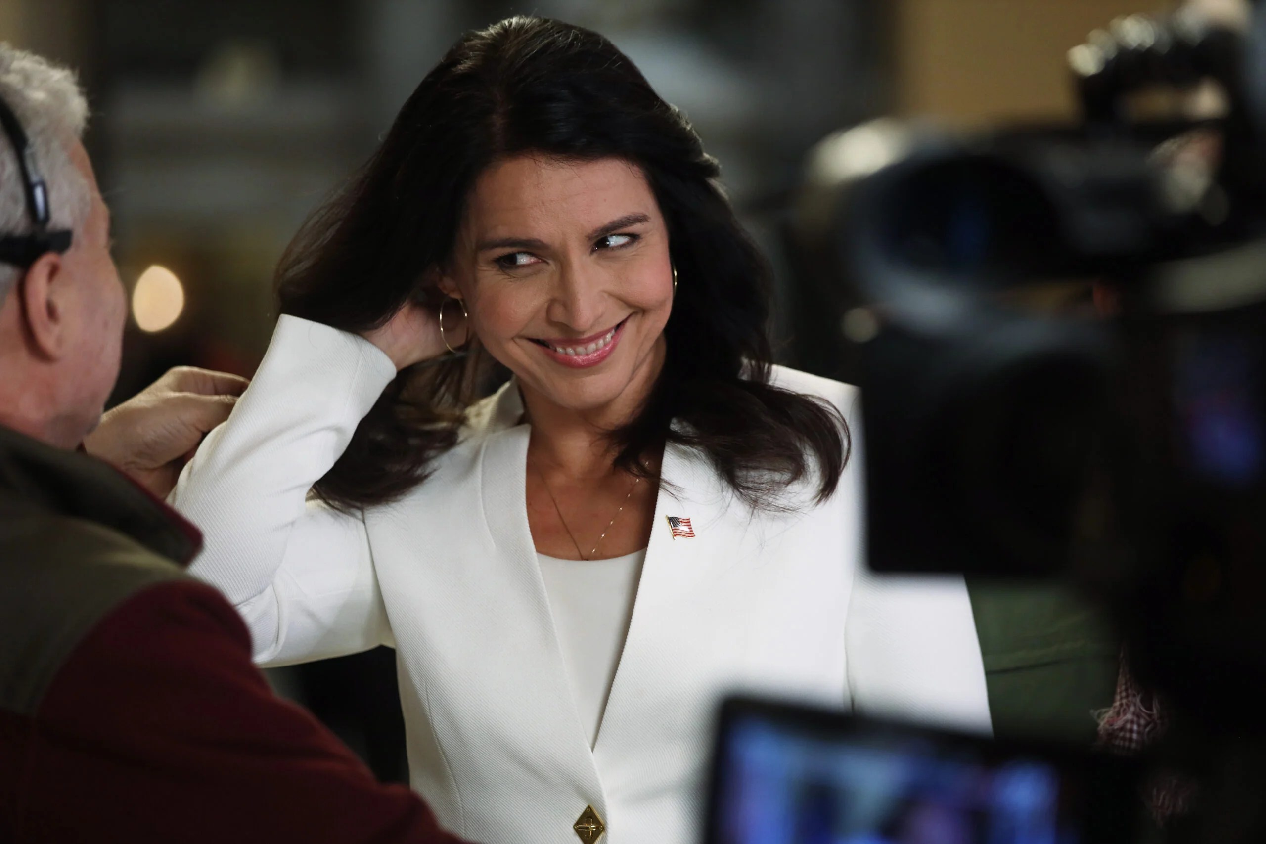 Tulsi Gabbard supporters are protesting CNN's candidate town halls in