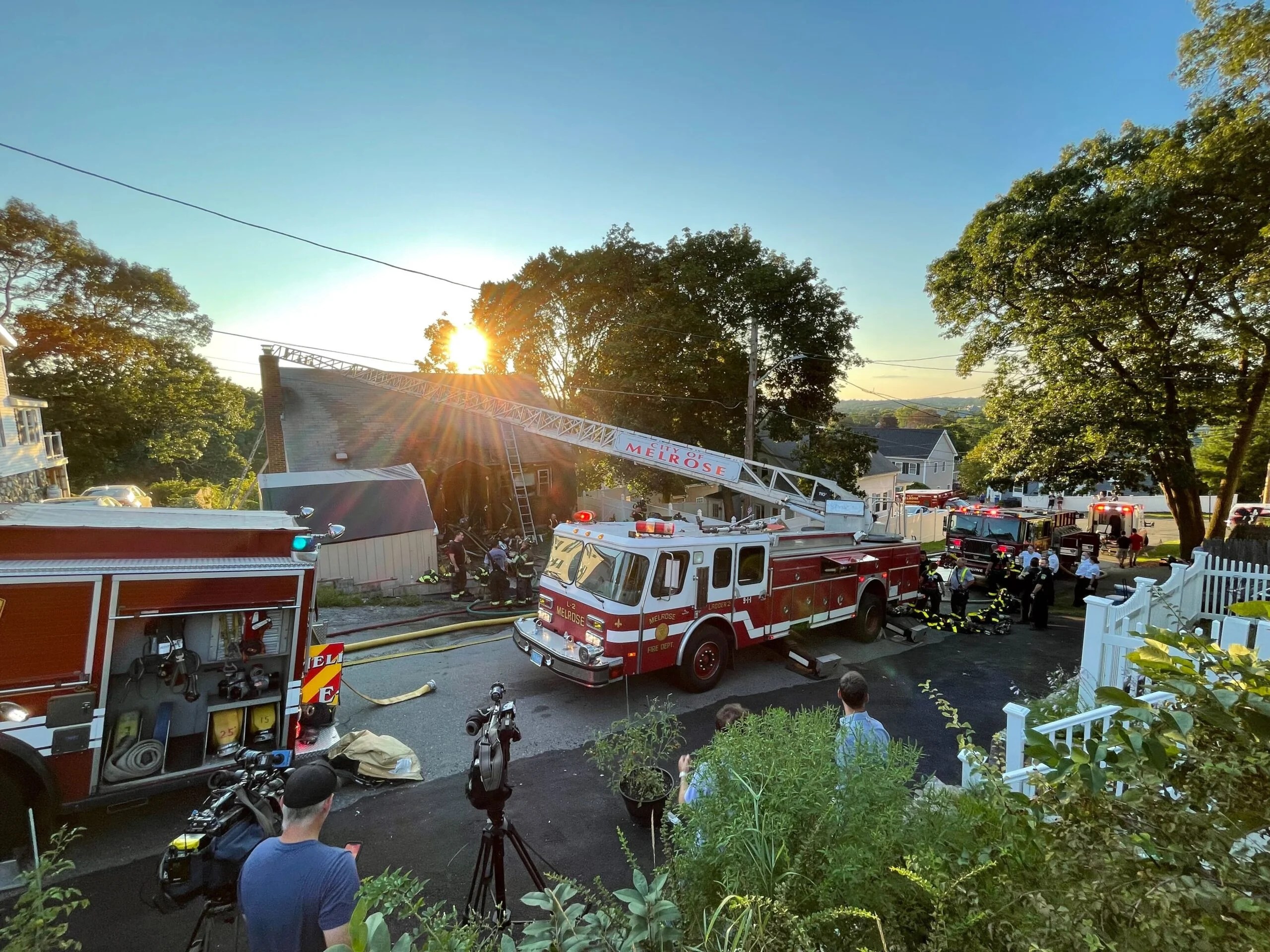 Multiple firefighters suffer heatrelated injuries battling Melrose