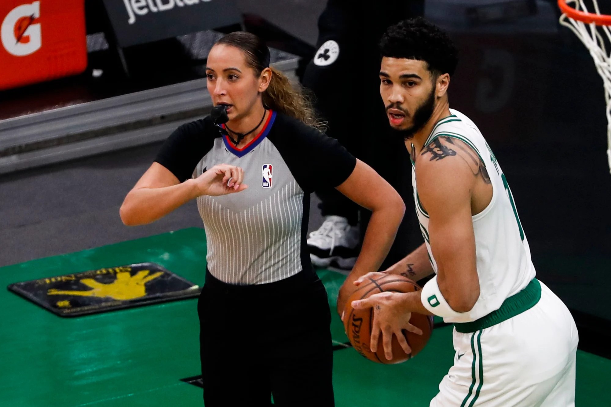 Taking their shot NBA referees to be vaccinated this season