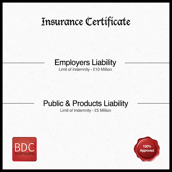 Health & Safety BDC Scaffolding