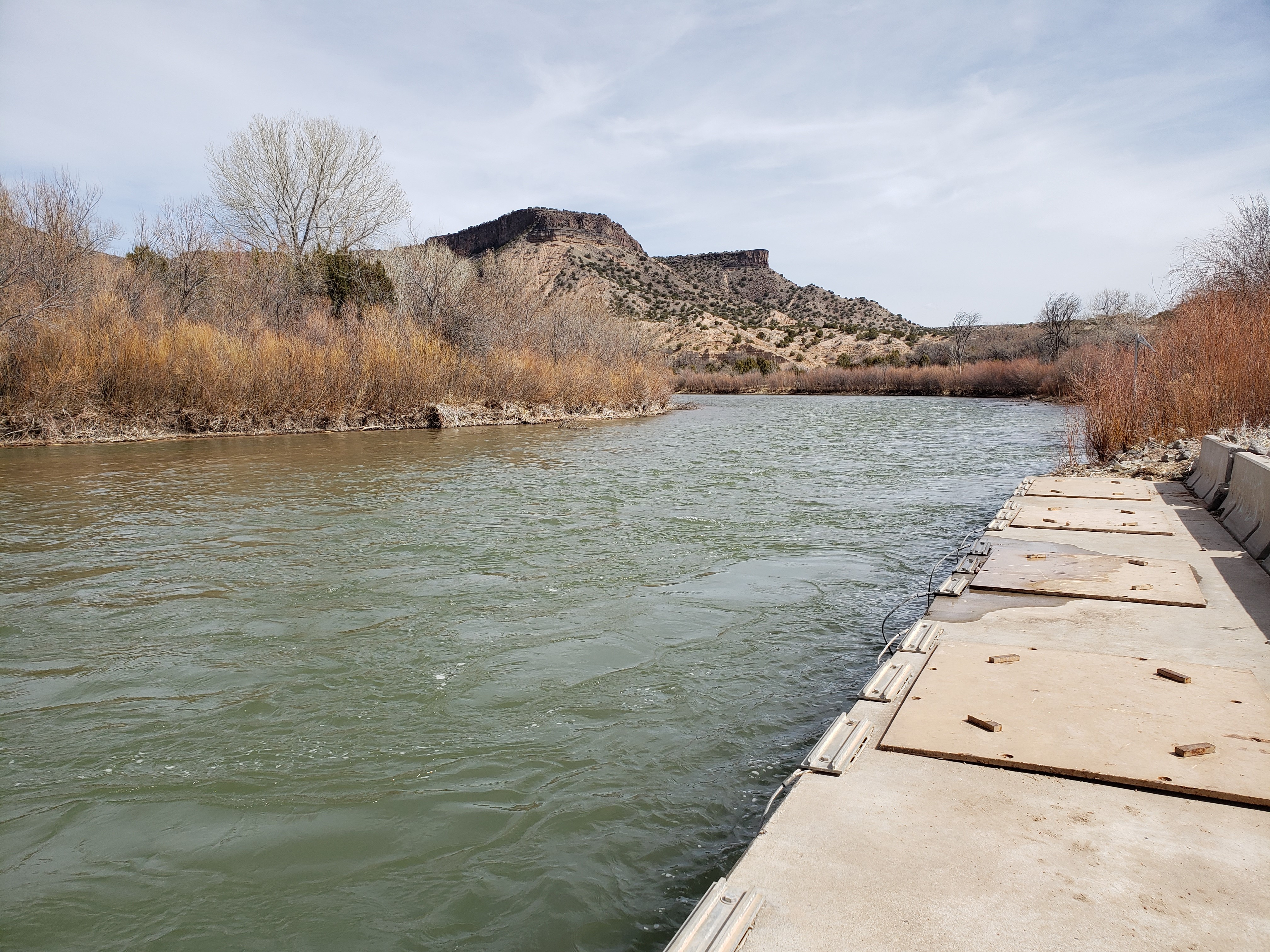 Buckman Direct Diversion Anticipated Low Flows in the Rio Grande May