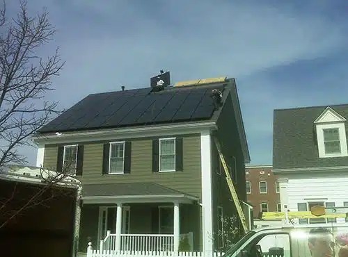 Webster Res 10 KW PV Sola System Installation