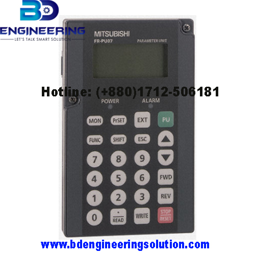Mitsubishi VFD PROGRAMMER FRPU07 and error code remover