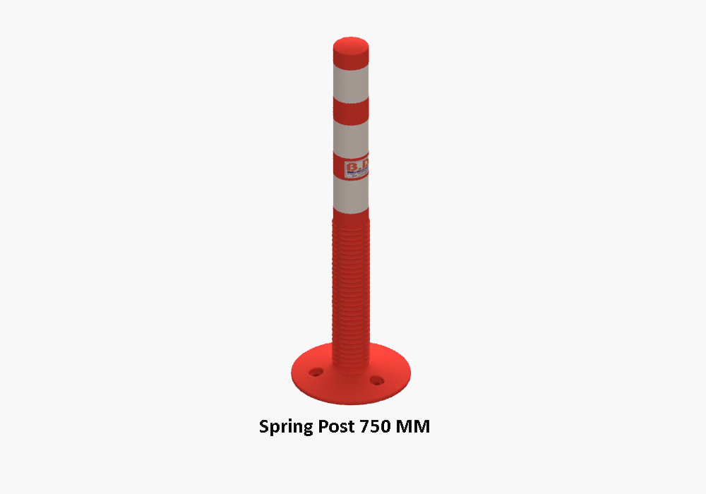 Spring Post as equipment for Road safety Roadway Barriers BDI