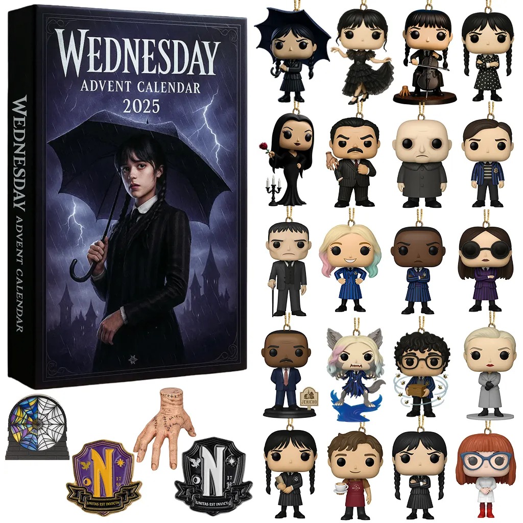 Wednesday Advent Calendar 2025 A Spooky & Stylish Holiday Countdown(05)