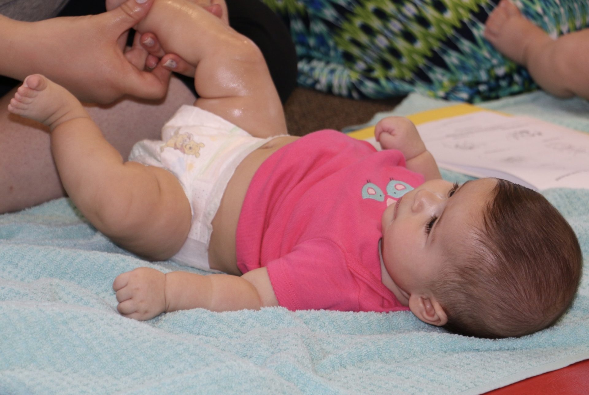 Infant Massage BDI Playhouse Children's Therapy