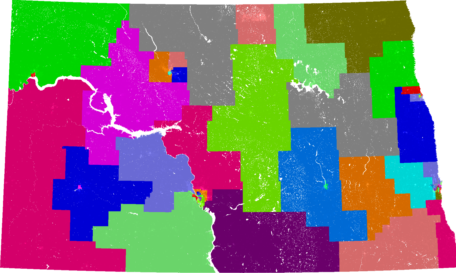 North Dakota House of Representatives Redistricting