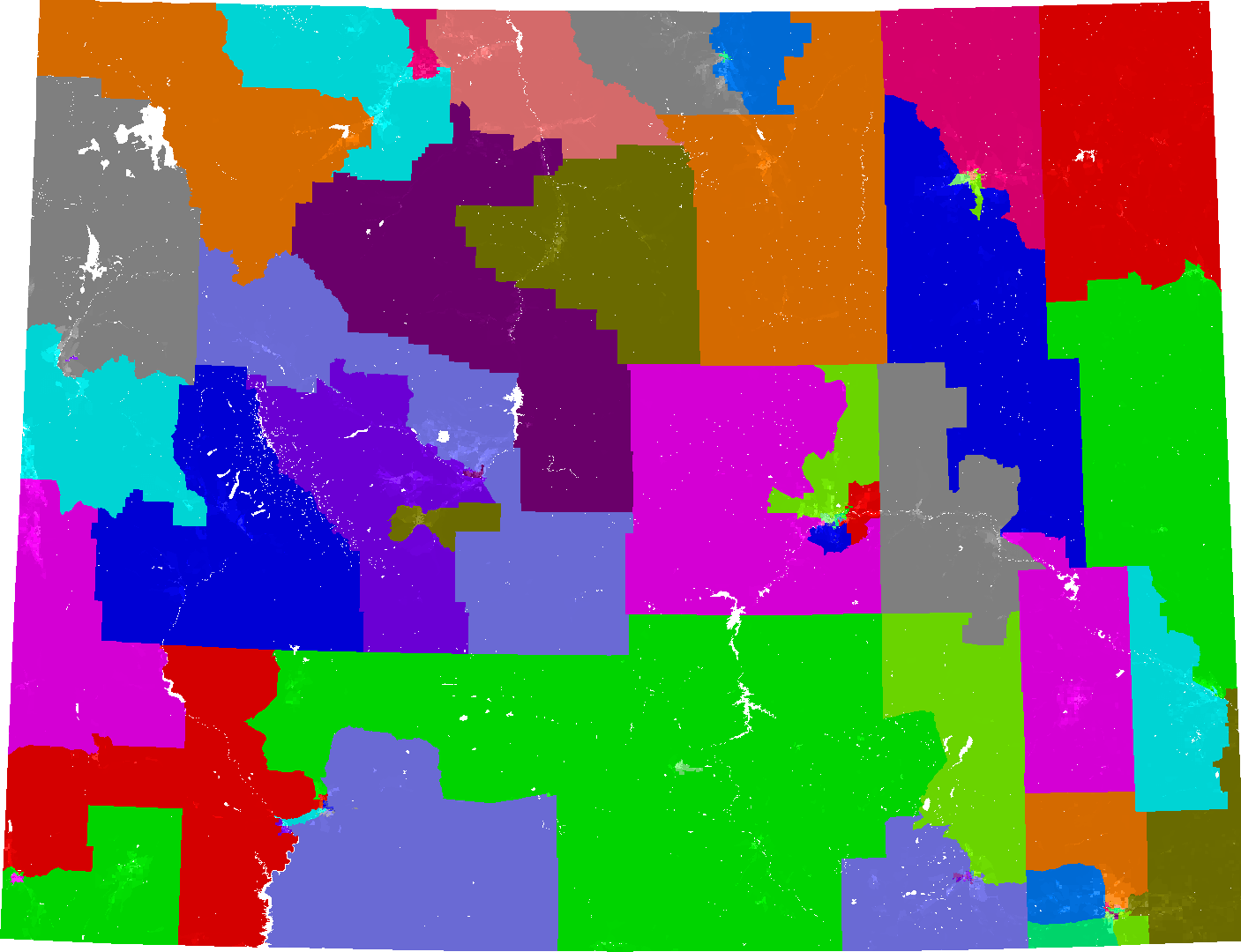 Detailed Road Map of Wyoming Maphill