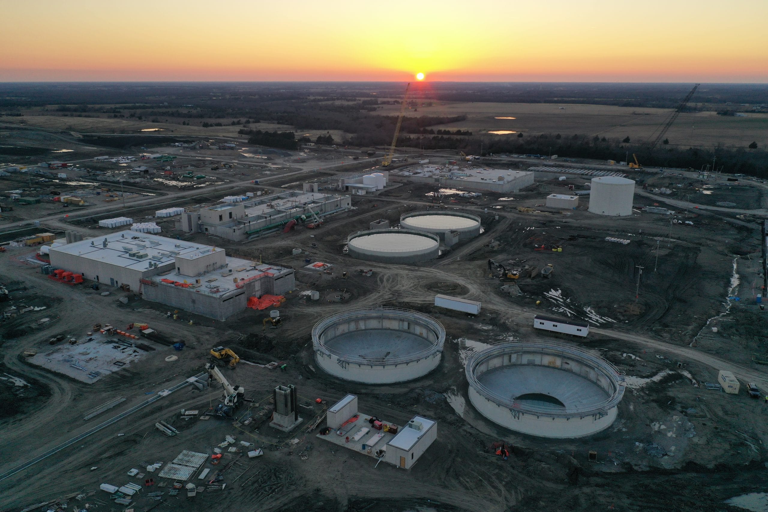 Leonard Water Treatment Plant Bois D'Arc Lake