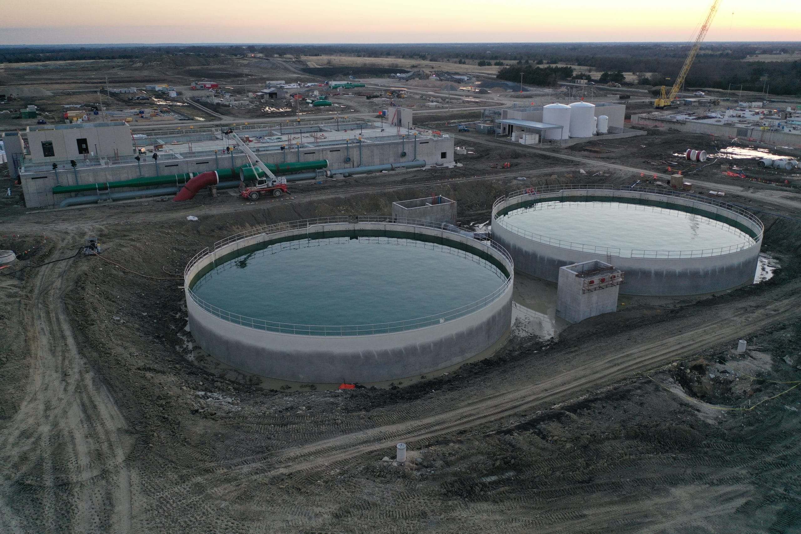 Leonard Water Treatment Plant Bois D'Arc Lake