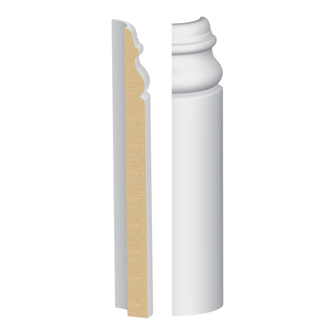 382 Rounded Corner Block Baseboards & More