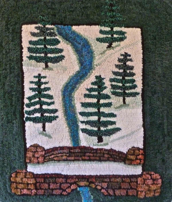 17 years of bridge hooked rugs provide years of support to Friends of