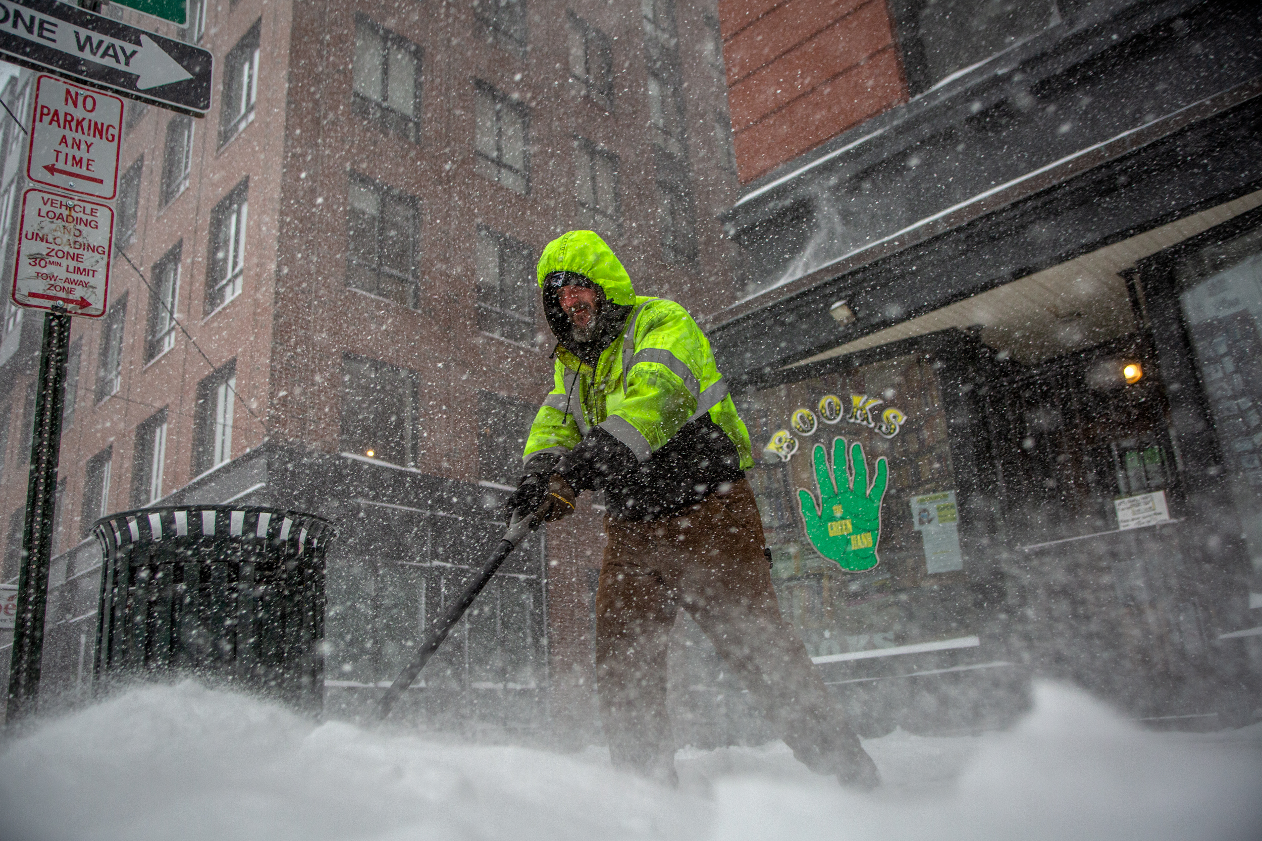 Storm Continues As Parts Of Southern Maine See A Foot Of Snow