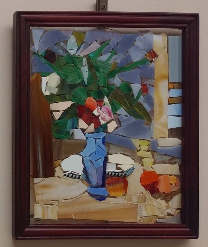 Stained Glass Mosaic Still Life Bangor Daily News