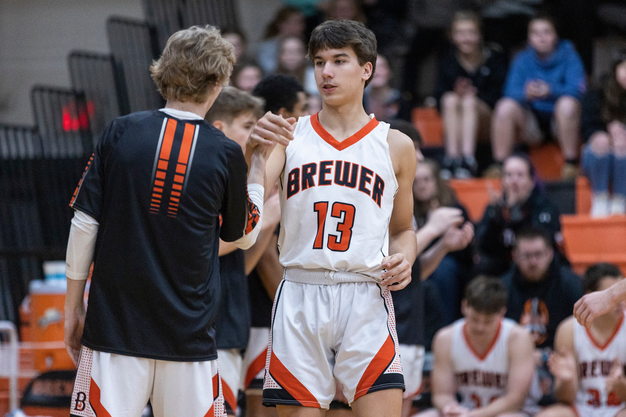 Brady Saunders’ huge 2nd half sparks Brewer basketball’s win over Hampden