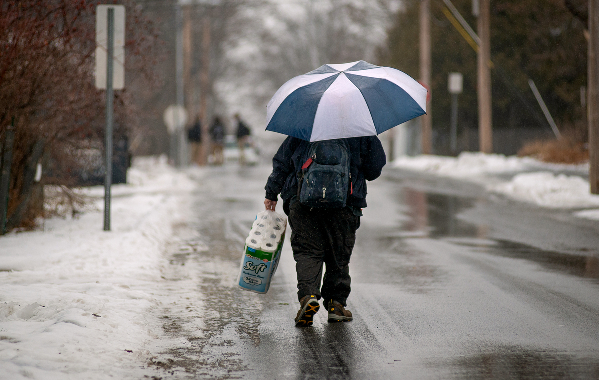 Storm will bring rain and warmer temps to coastal Maine