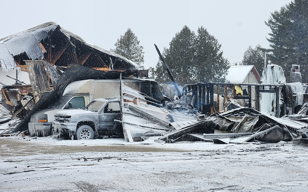 Presque Isle fire destroys 3 businesses