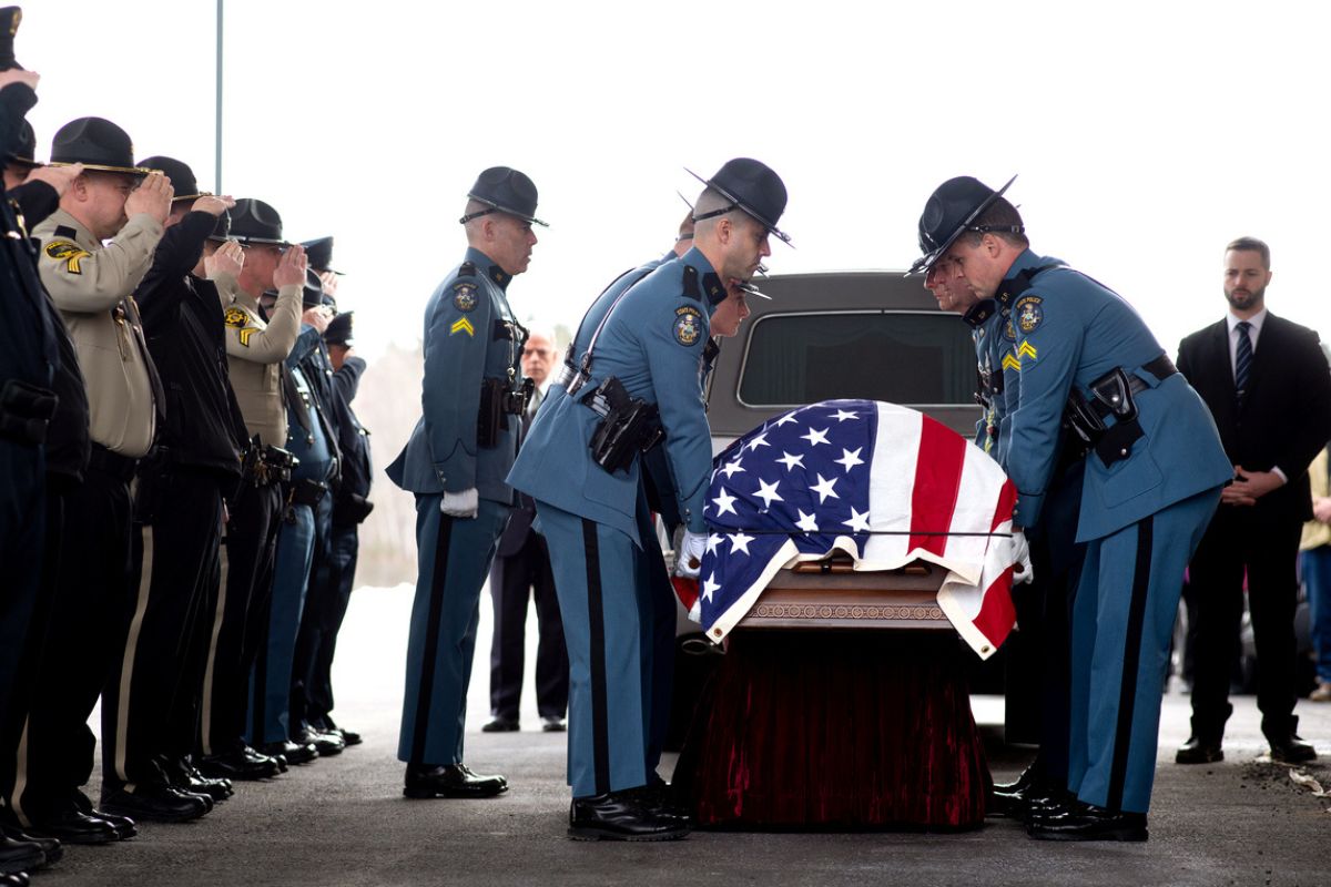 Funeral for Holden Police Chief Chris Greeley draws hundreds