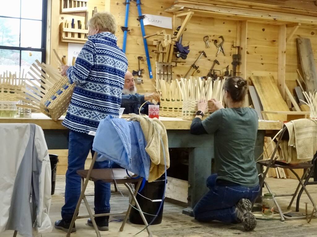 Basket making class Bangor Daily News