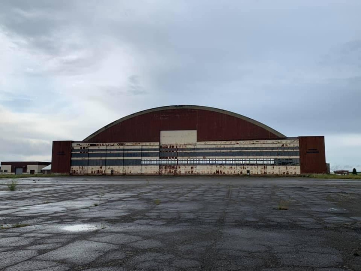 Loring Air Force Base's future hinges on crumbling hangar