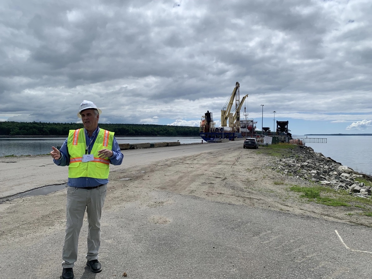 Sprague Energy pushes wind port plan to rival Sears Island terminal