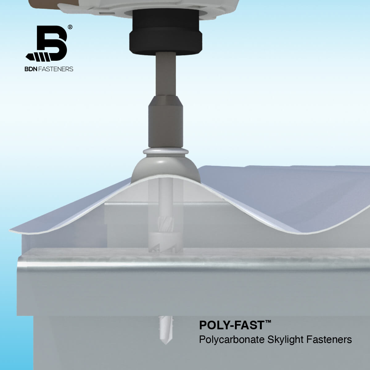 Polycarbonate Roofing Fasteners Series BDN Fasteners