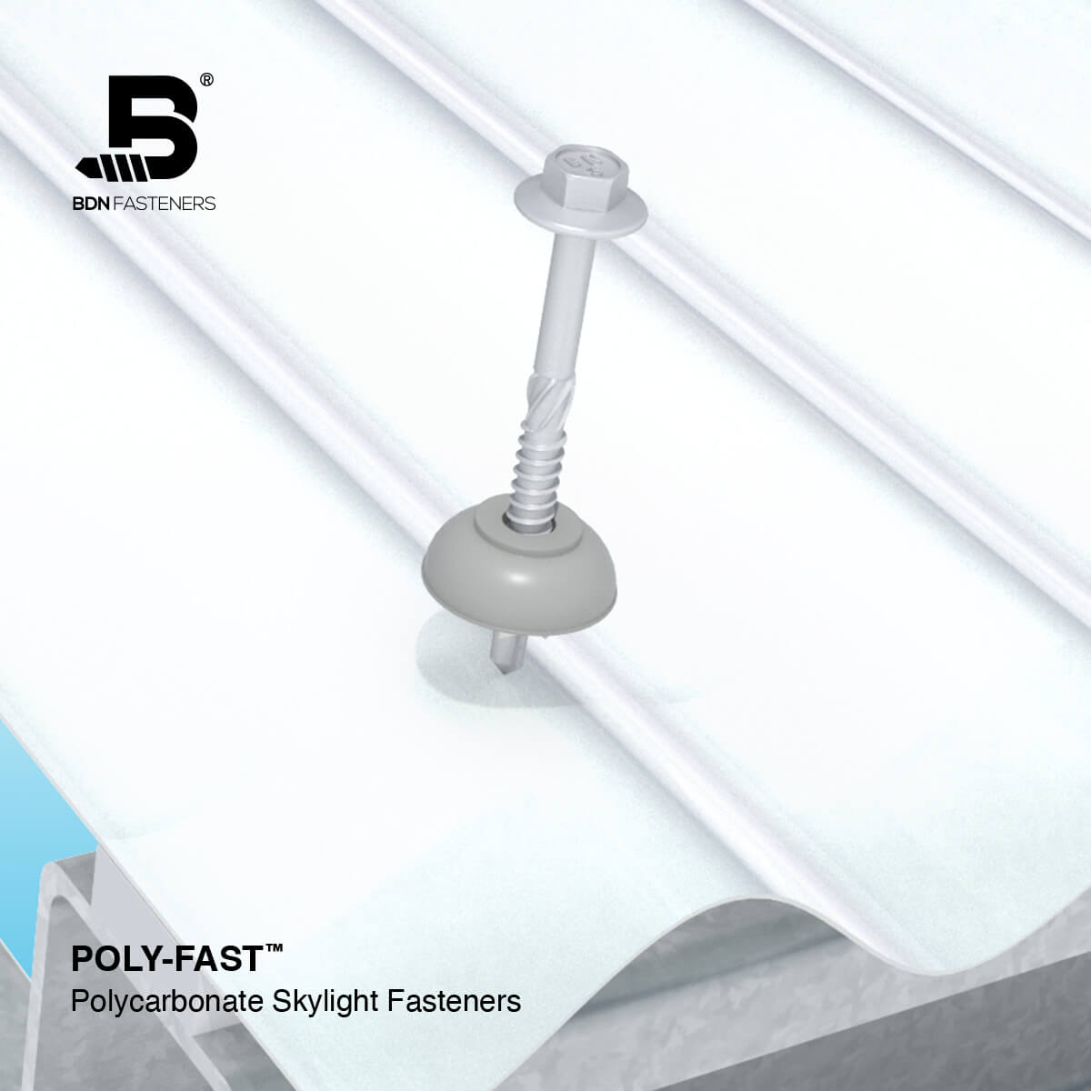 Polycarbonate Roofing Fasteners Series BDN Fasteners