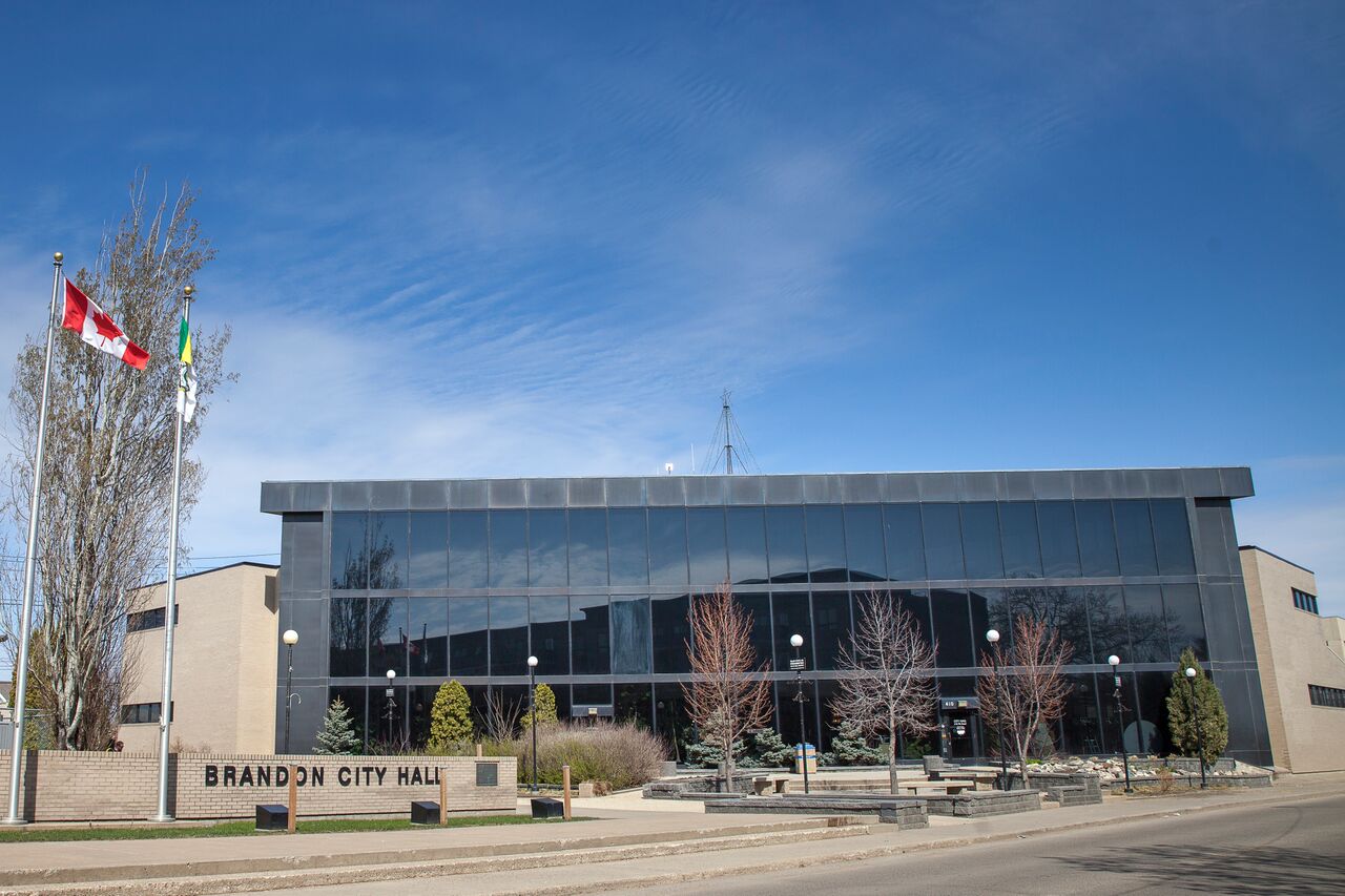 City Of Brandon Mb Map