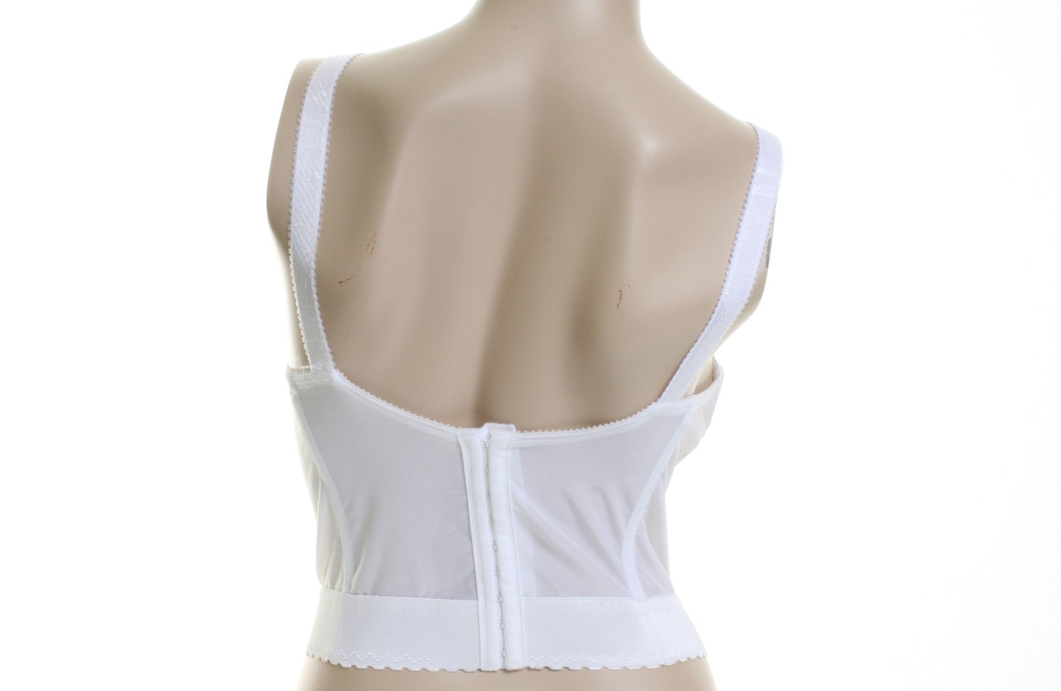 Bali SKY White Longline Bra Women's 36C NWT^ eBay