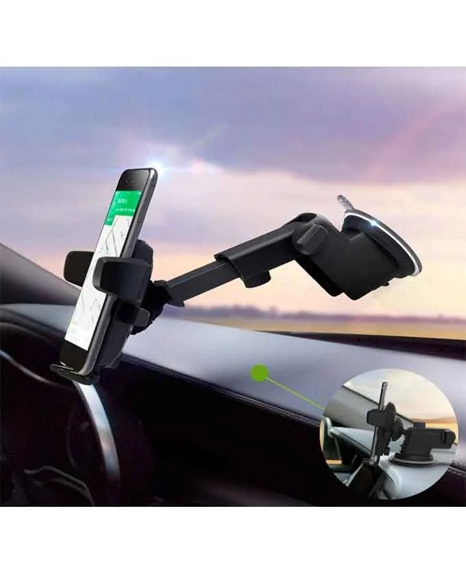 Suction Cup Phone Holder is Best for Car Dashboard, Windscreen