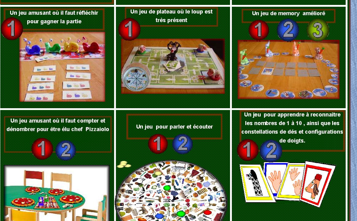 42 jeux en format pdf à imprimer BDRP