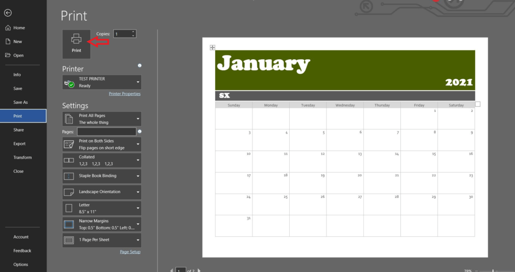 Using the Staple Function While Printing Print finishing options