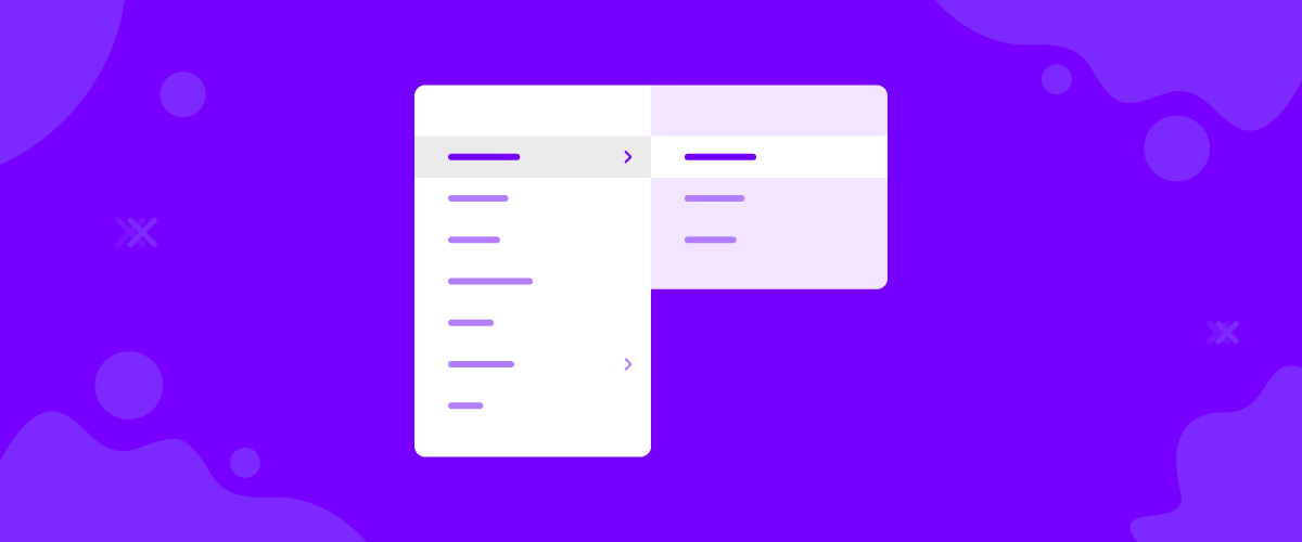 How to use the Vertical Menu widget Addons for Elementor