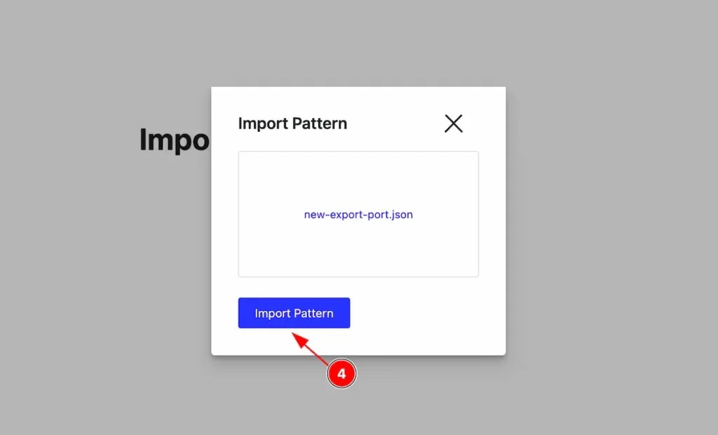 How to use Import Pattern Extension by Zoloblocks