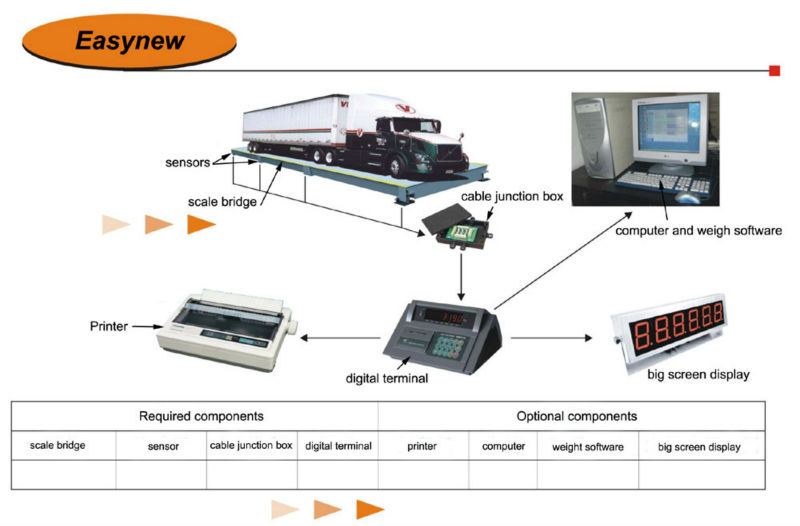 Weighing Data Management Software Digital truck scale supplier in
