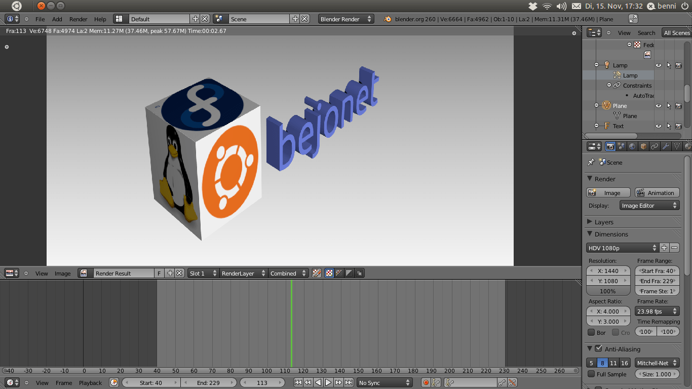 Blender 2.6 installieren Tutorial 2017