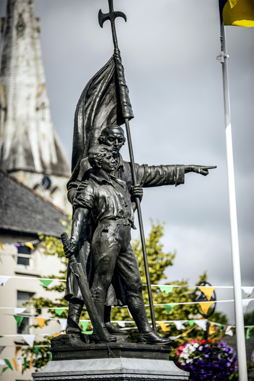 Mémorial 1798 Enniscorthy Irlande BEmonumen