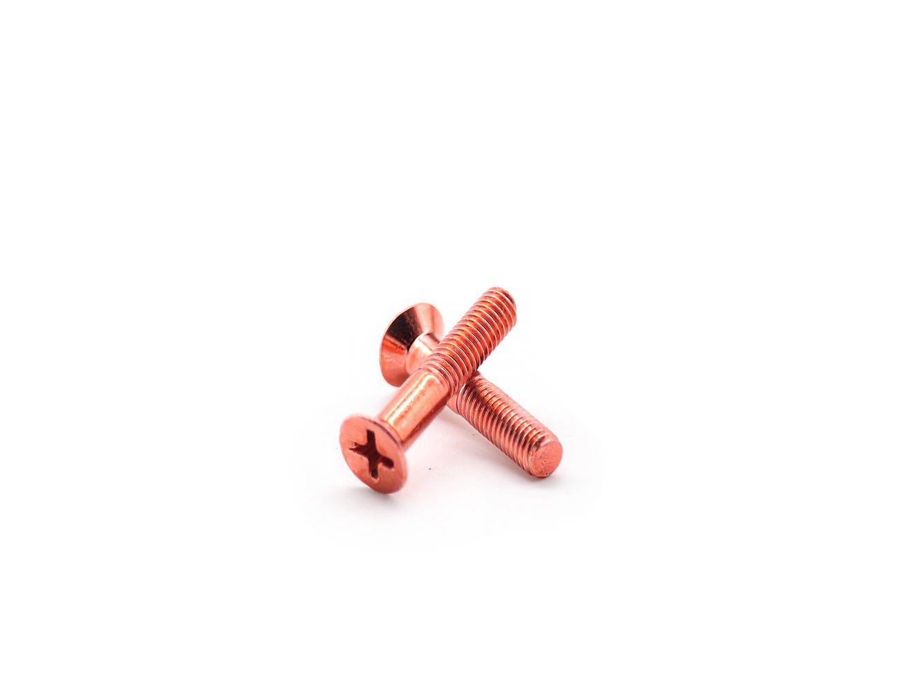 Skateboard Truck Bolts BESPEED Red Phillips Truck Bolts