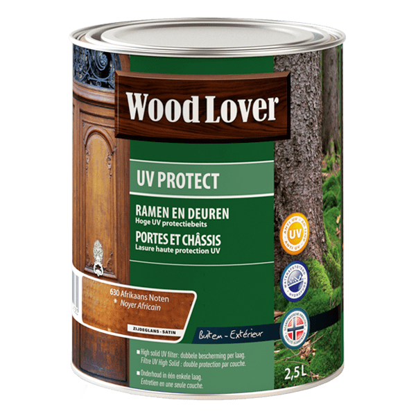 Wood Lover UV Protect Portes et chassis. Lasure haute protection UV