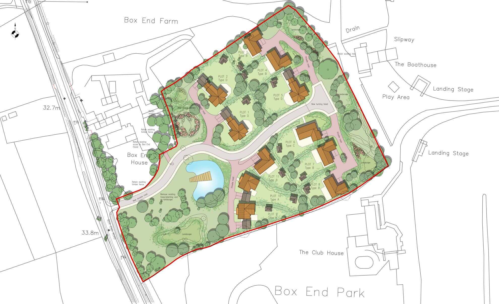 Land off Box End Road, Kempston, Bedfordshire BE1 Architects